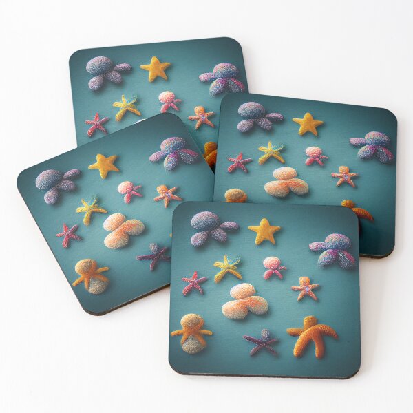 Item preview, OF STARFISH AND JELLYFISH I designed and sold by JLBRAVO.