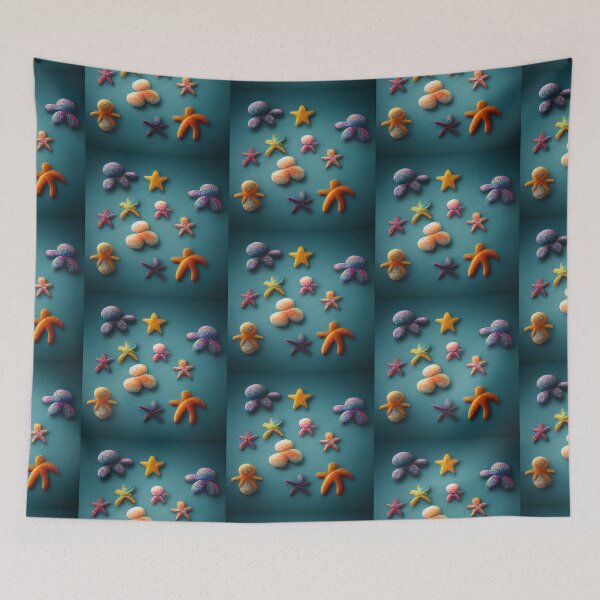 Item preview, OF STARFISH AND JELLYFISH I designed and sold by JLBRAVO.