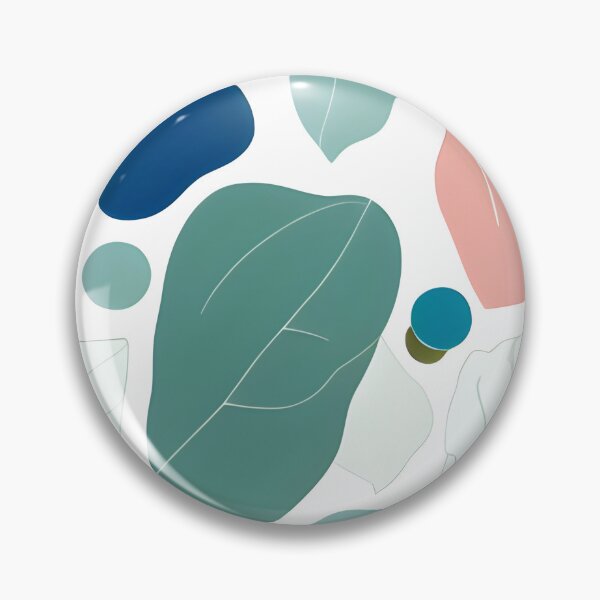 Item preview, seamless leaf blob pattern #3 designed and sold by supeart.