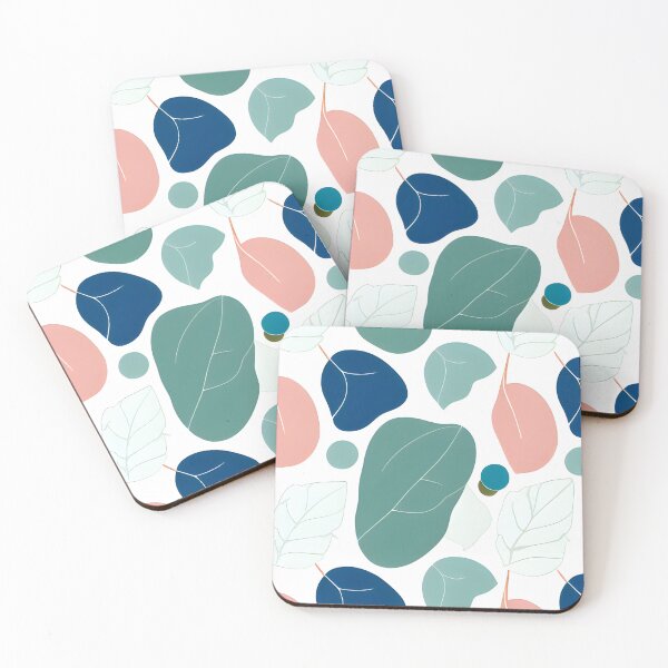 Item preview, seamless leaf blob pattern #3 designed and sold by supeart.