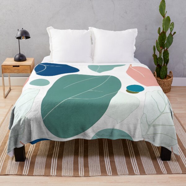 Item preview, seamless leaf blob pattern #3 designed and sold by supeart.