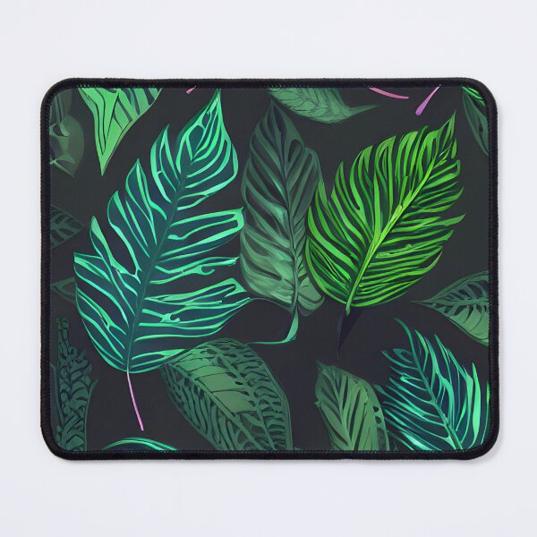 Item preview, Dark tropical green leaf patter #6 designed and sold by supeart.