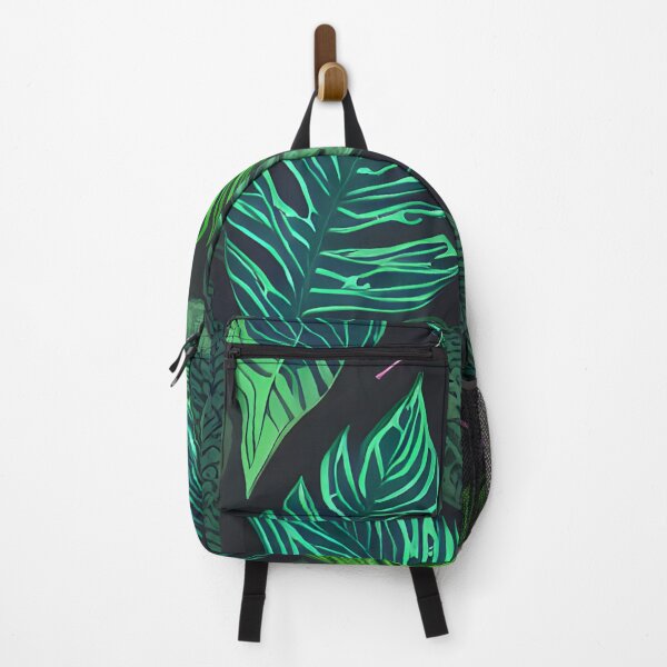 Item preview, Dark tropical green leaf patter #6 designed and sold by supeart.