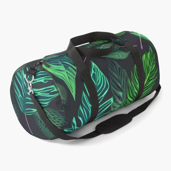 Item preview, Dark tropical green leaf patter #6 designed and sold by supeart.
