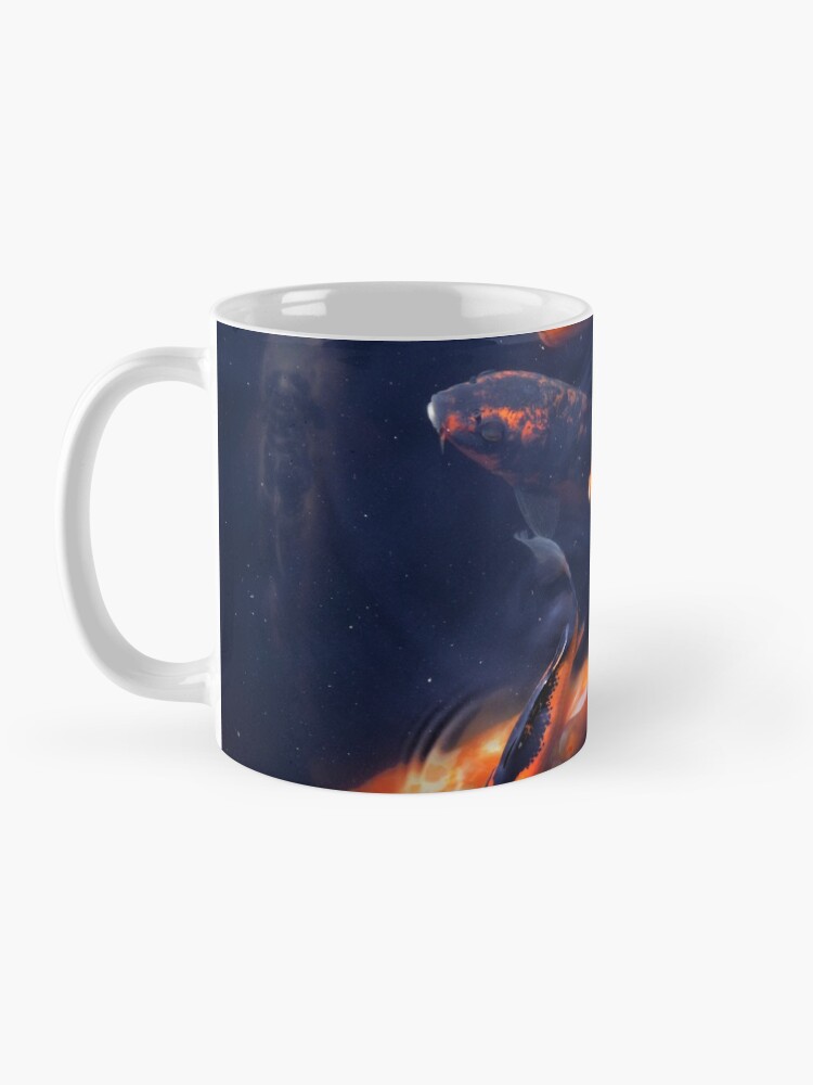 Alternate view of fish Mug
