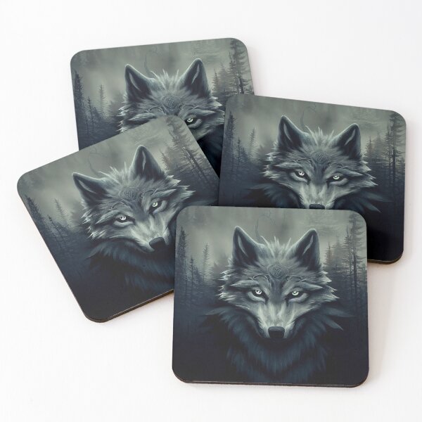 Item preview, Digital Illustration of Grey Wolf designed and sold by wolfnme.