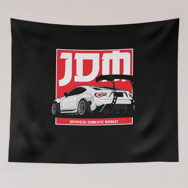 Item preview, JDM Tuning & Drift Car GT86 Fan designed and sold by AutoDesignWerks.