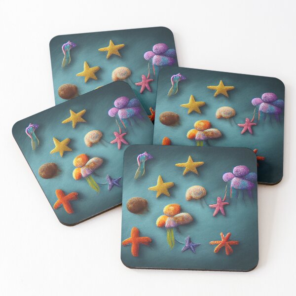 Item preview, OF STARFISH AND JELLYFISH II designed and sold by JLBRAVO.