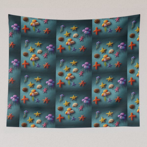 Item preview, OF STARFISH AND JELLYFISH II designed and sold by JLBRAVO.