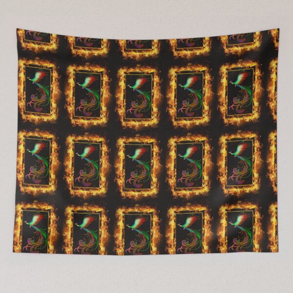 Item preview, BEAUTIFUL PHOENIX IN A FIRE FRAME designed and sold by sailorsam1805.