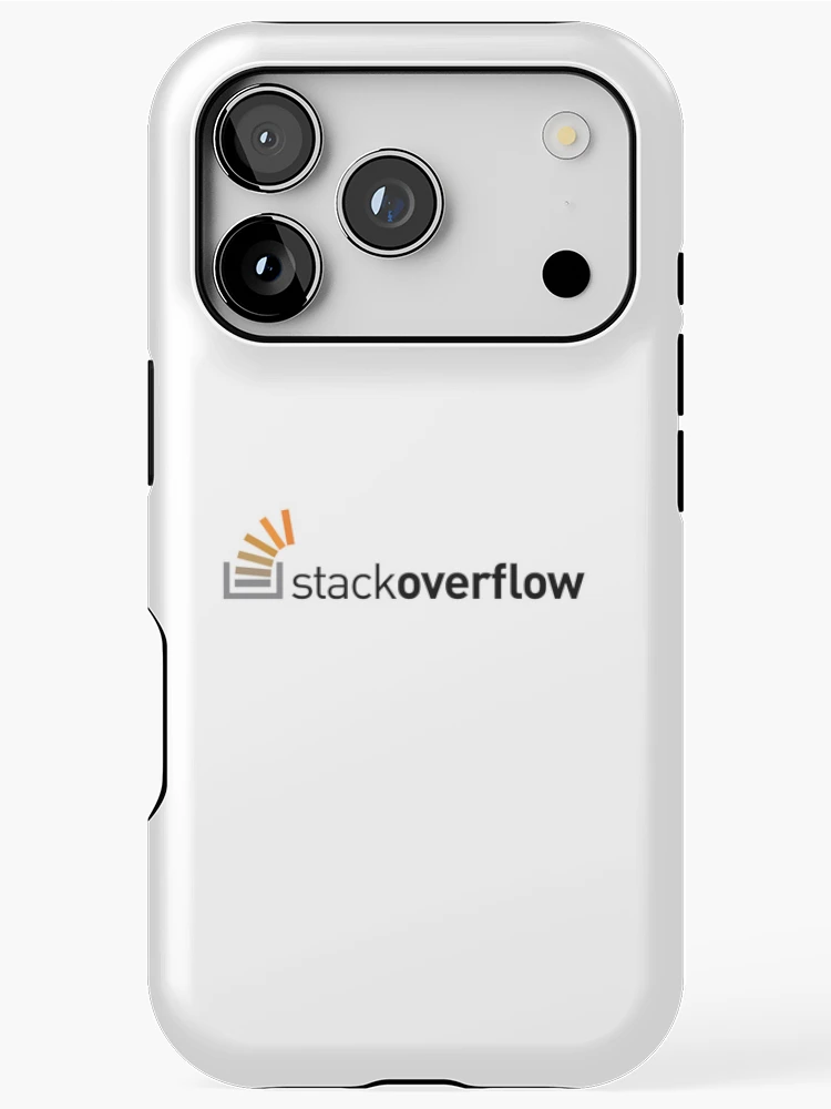 Thumbnail 1 of 4, iPhone Case, stackoverflow programming sticker designed and sold by developerfriday.