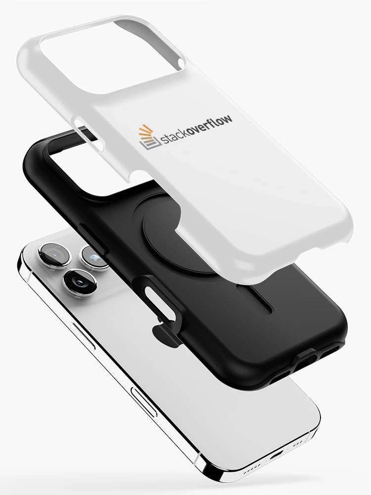 Thumbnail 2 of 4, iPhone Case, stackoverflow programming sticker designed and sold by developerfriday.