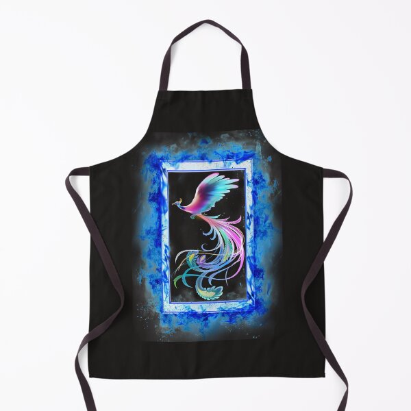 Item preview, LOVELY  PHOENIX IN A NEON FIRE FRAME designed and sold by sailorsam1805.