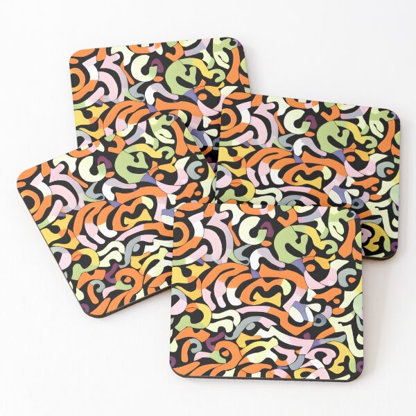 Item preview, Blob pattern retro shapes #2 designed and sold by supeart.
