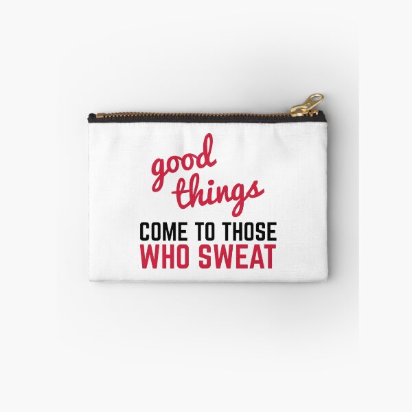 Item preview, Good Things Come Sweat Gym Quote designed and sold by quarantine81.