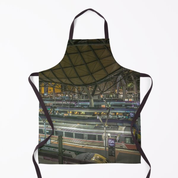Item preview, Trains at Southern Cross Station - Melbourne, Victoria designed and sold by Steven Jodoin.