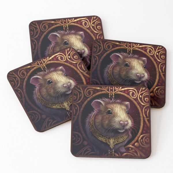 Item preview, Dark Fantasy Guinea Pig Emblem designed and sold by kansaikate.