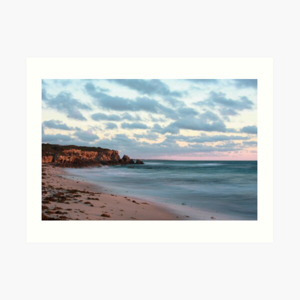 Cliffs at Burns Beach Art Print