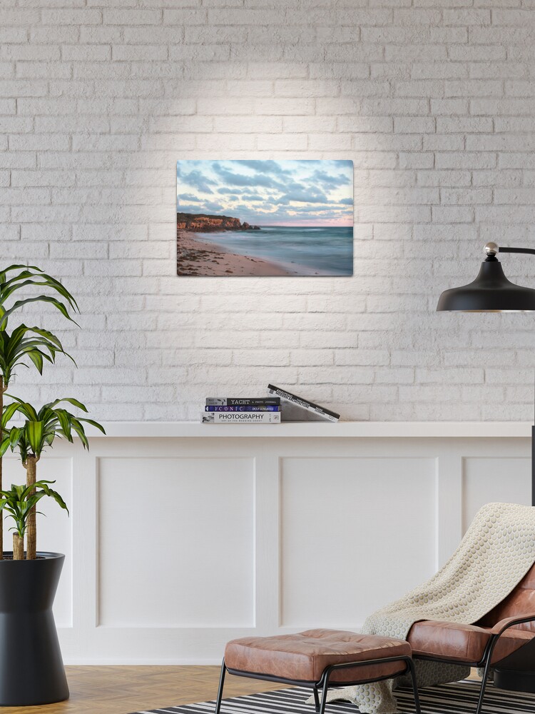 Thumbnail 1 of 4, Metal Print, Cliffs at Burns Beach designed and sold by Andreas Koepke.