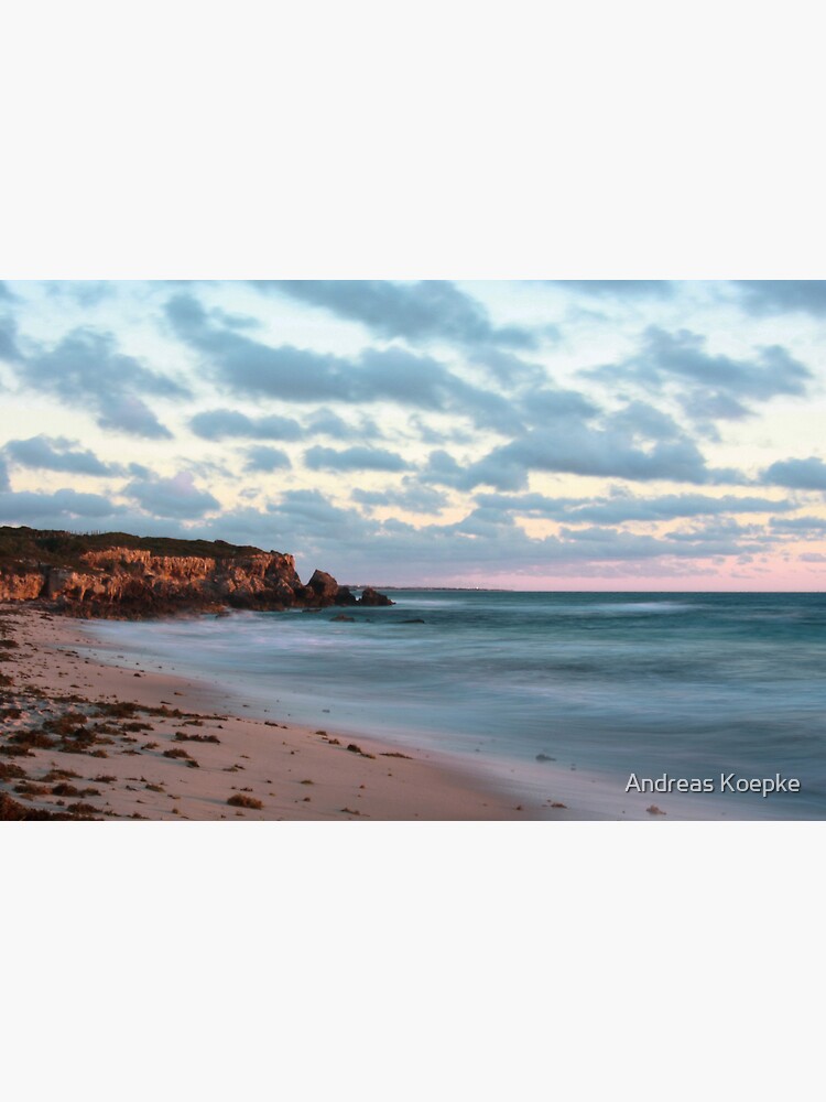 Artwork view, Cliffs at Burns Beach designed and sold by Andreas Koepke