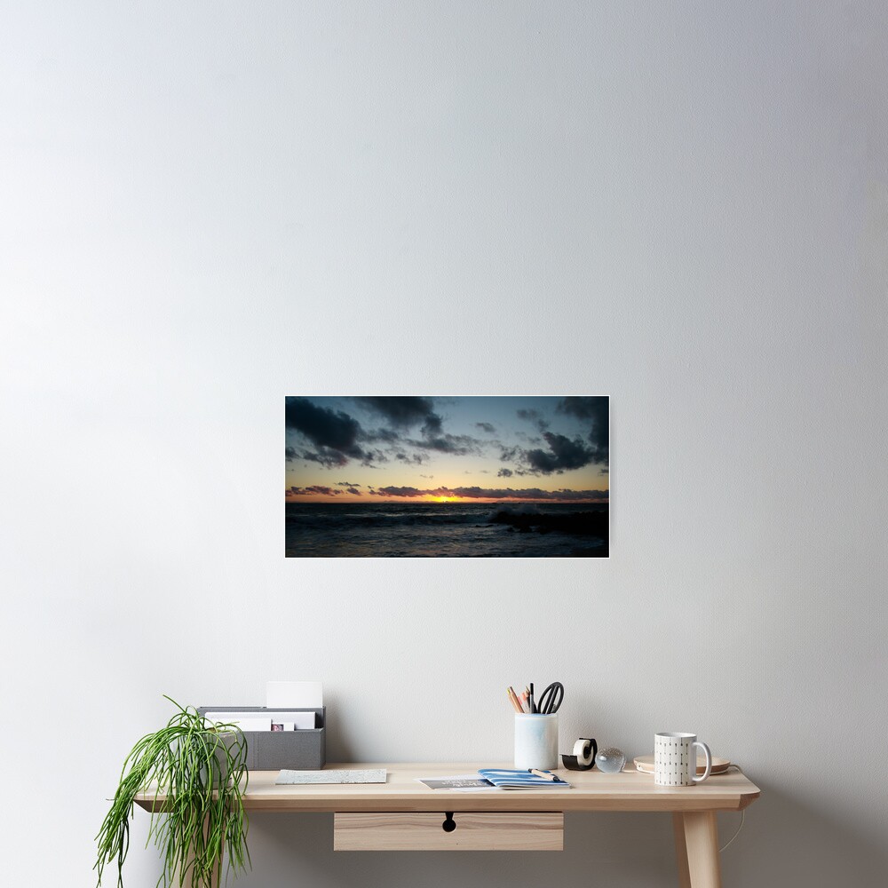 Sunset at Burns Beach Poster