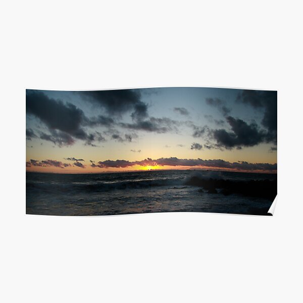 Sunset at Burns Beach Poster