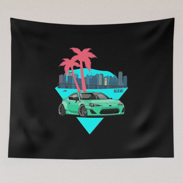 Item preview, Tropical JDM Tuning & Drift Car BRZ GT86 Fan designed and sold by AutoDesignWerks.
