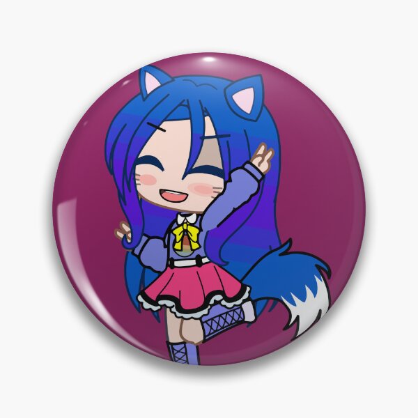 Item preview, Esta imagen es de una niña feliz pasando tiempo con sus amigos. Parece que se lo está pasando muy bien. Chica chibi gacha Anime - Chicas Gacha Club designed and sold by gachanime.