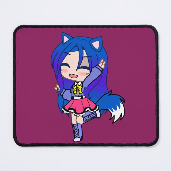 Item preview, This image is of a happy girl spending time with her friends. It looks like he's having a great time. Chibi Gacha Anime Girl - Girls Gacha Club designed and sold by gachanime.