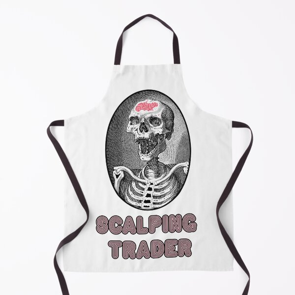 Item preview, 'Scalping Trader' Skull Design - Retro Illustration Design for T-shirts, mugs, phone cases and other accessories designed and sold by Ridiculam Toga.
