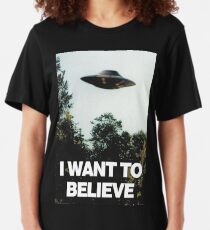 I Want To Believe Slim Fit T-Shirt