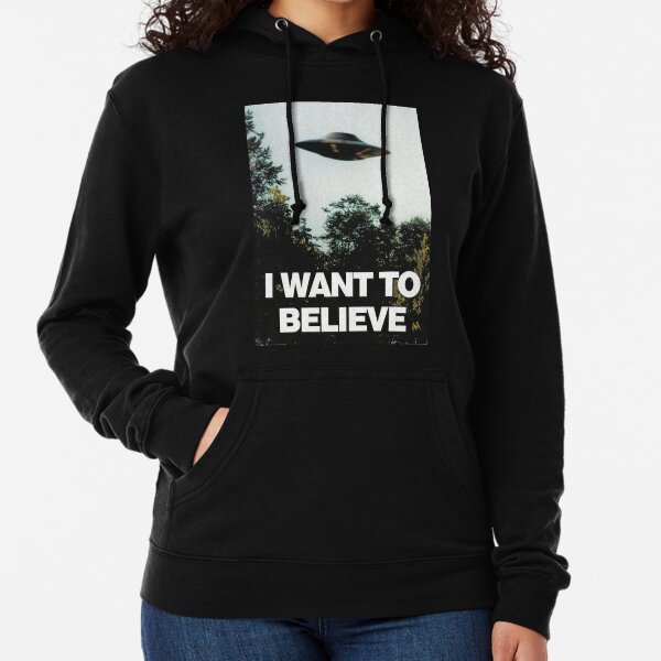 I Want To Believe Lightweight Hoodie