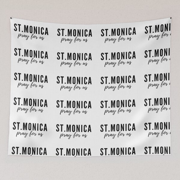 Item preview, St. Monica, pray for us. designed and sold by delborg.