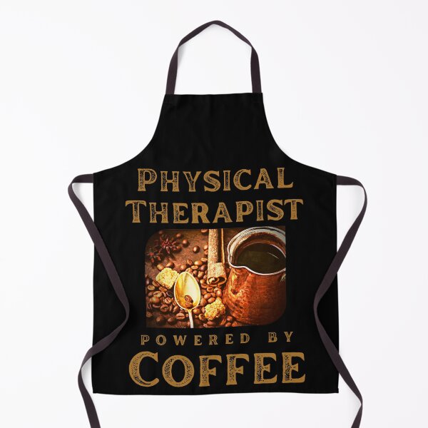 Artikelvorschau, Physiotherapeut Powered By Coffee: Kaffeeliebhaber-Zitat. entworfen und verkauft von MokonoKokoro.