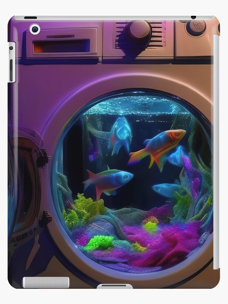 Magnetic Coral Reef Fish Refrigerator Cover Skin