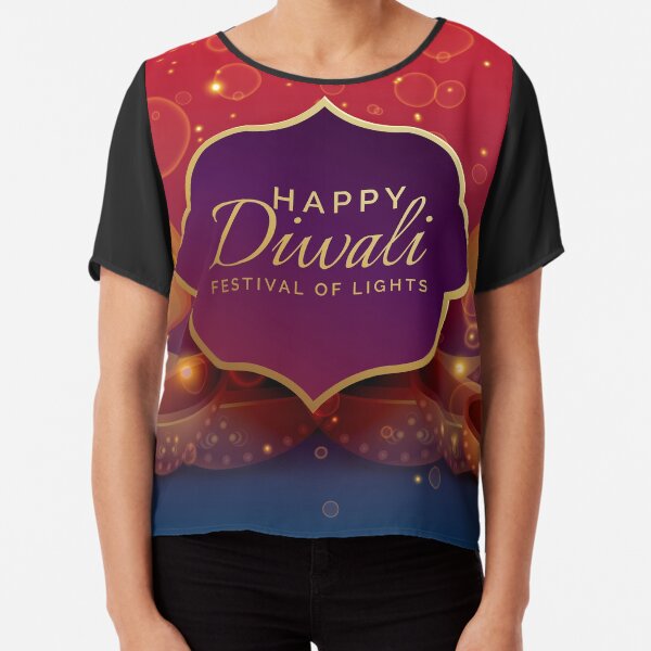 Diwali Chiffon Top