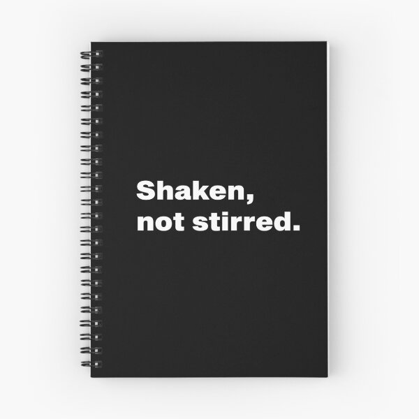 Item preview, Shaken, not stirred. designed and sold by koe11.