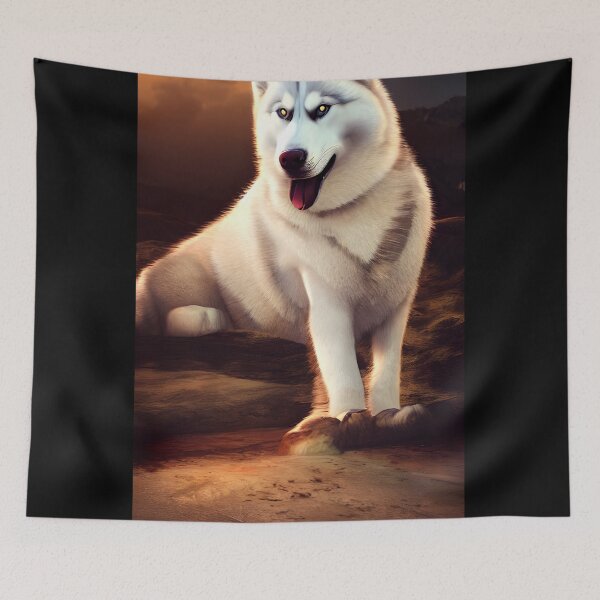 Item preview, Siberian Husky king fat dog #14 designed and sold by supeart.