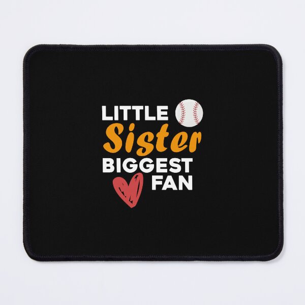 Item preview, Softball Sister Shirt Little Sister Biggest Fan, Little Sister Biggest Fan, Biggest Supporter,Little Sister Biggest,Funny Biggest Sister, baseball Fan designed and sold by RedArtsDesign.