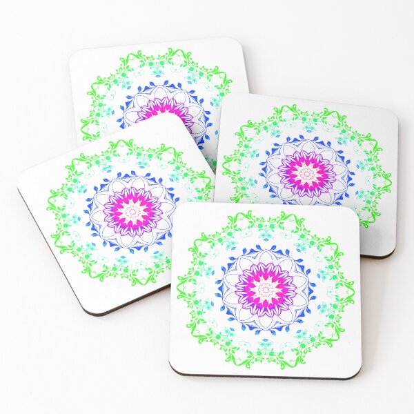 Aperçu de l'œuvre art de mandala abstrait fleur créée et vendue par SystemLion.