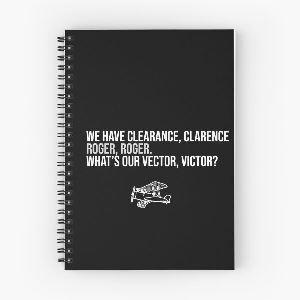 Item preview, We have clearance, Clarence. White text designed and sold by mikeldabbah.