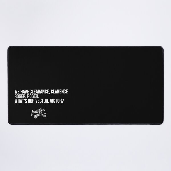 Item preview, We have clearance, Clarence. White text designed and sold by mikeldabbah.