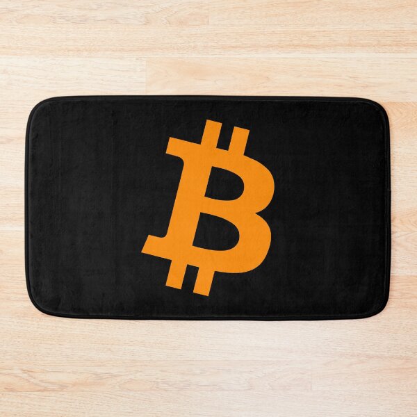Item preview, Bitcoin BTC Crypto - Clean Orange Icon Variant #2 designed and sold by CryptoMoods.
