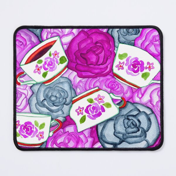 Item preview, Tea Cups and Roses Purple Palette designed and sold by Niina  Niskanen.
