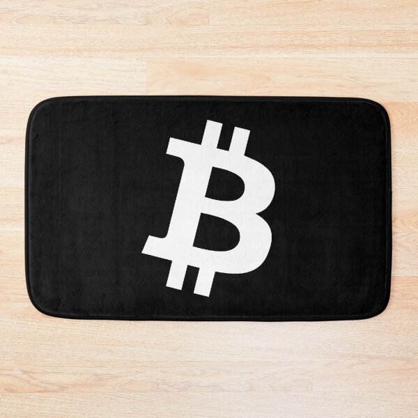 Item preview, Bitcoin BTC Crypto - Clean White Icon Variant #2 designed and sold by CryptoMoods.