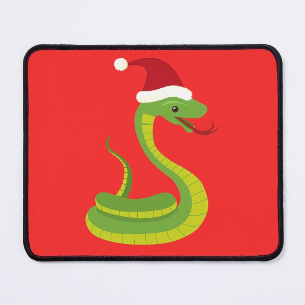 Item preview, Cute snake with Santa Claus' hat 3 - christmas pet designed and sold by Olivvier.