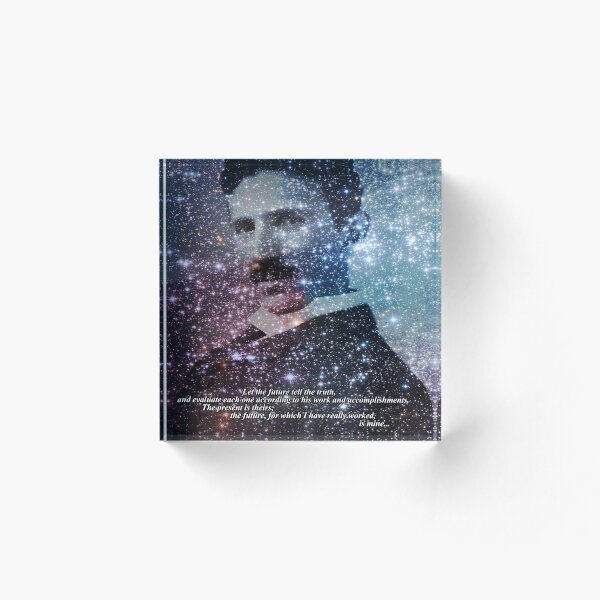 Item preview, Tesla Quote Star Mind Poster  (Click on Artist Notes) designed and sold by sublimepw.