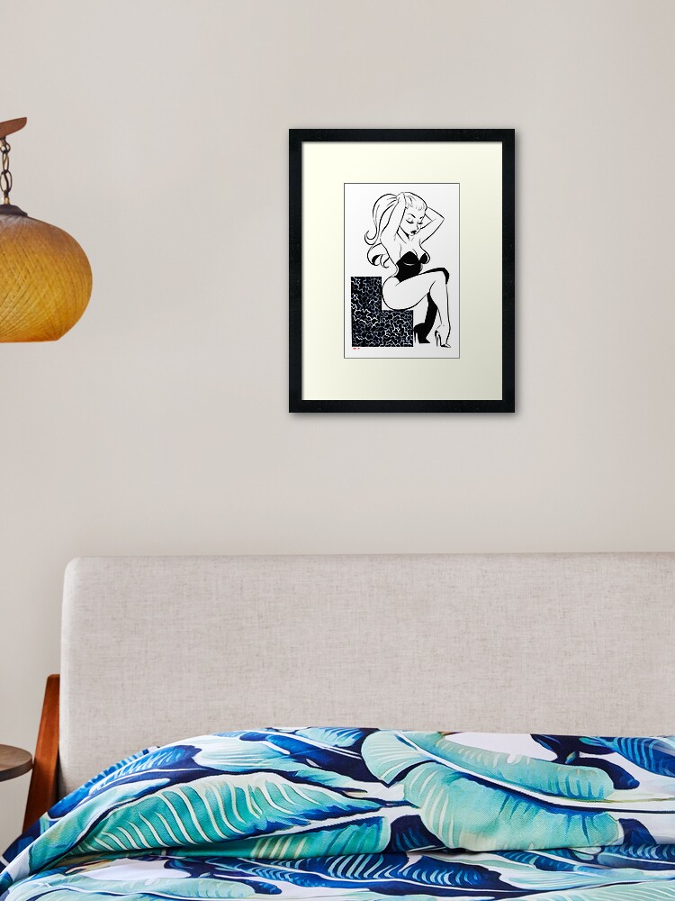 Thumbnail 1 of 7, Framed Art Print, Pattern. designed and sold by adanvc.