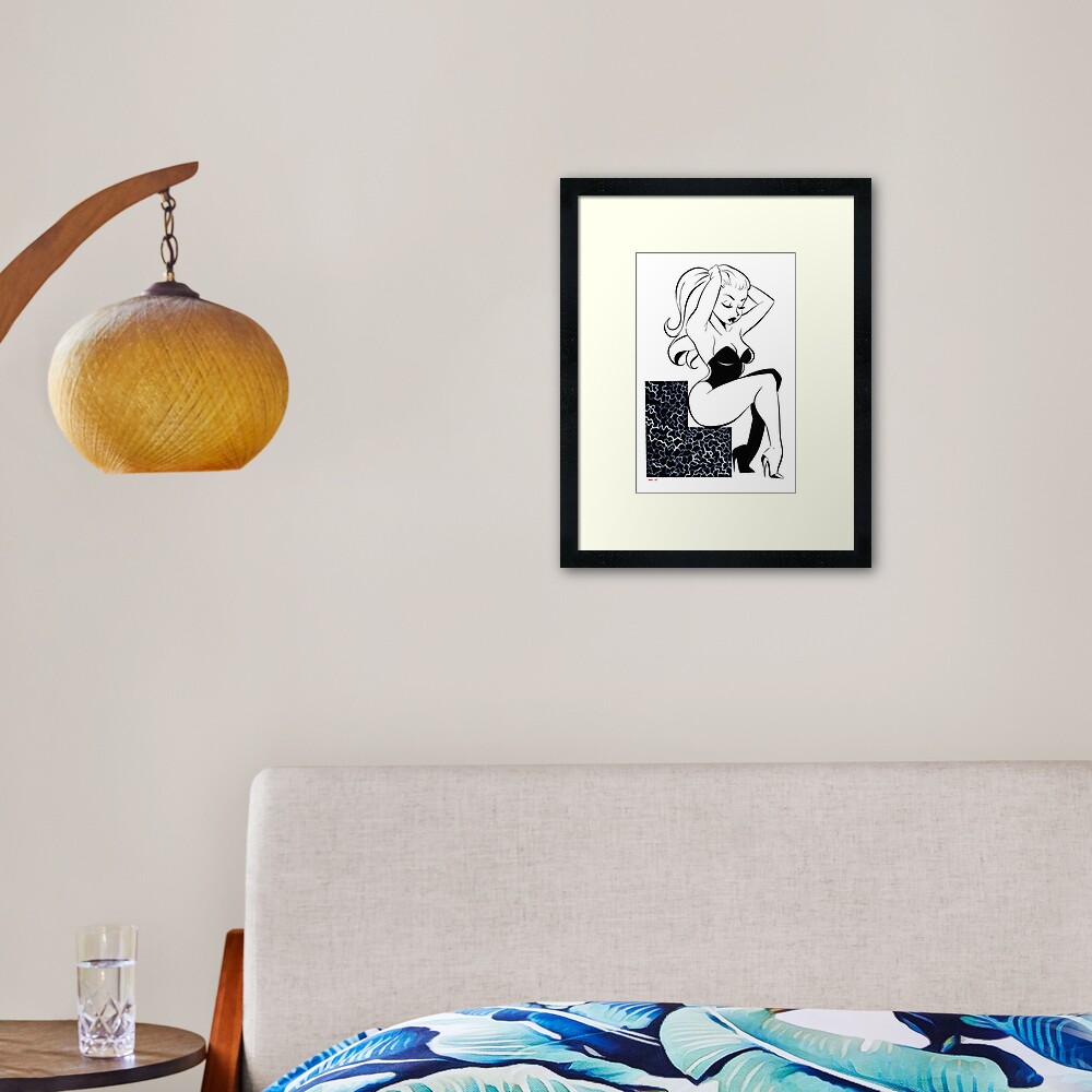 Item preview, Framed Art Print designed and sold by adanvc.
