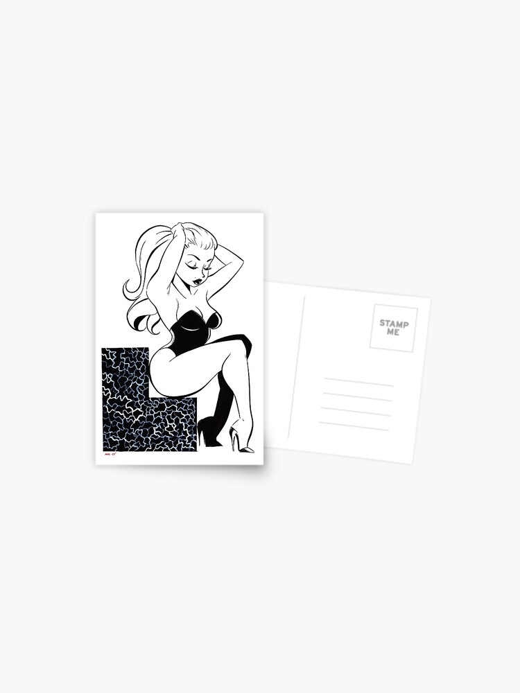 Thumbnail 1 of 2, Postcard, Pattern. designed and sold by adanvc.